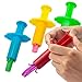 Kiddy Dough 8-Piece Clay & Dough Extruders – Mega Fun Playset Includes 8 Colorful Extruder Tools Featuring 4 Unique Surprise Shapes – Bulk Party Pack Great for Home or School
