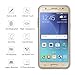 [2-Pack] KATIN For Samsung Galaxy J7 2016 Tempered Glass Screen Protector No-Bubble, 9H Hardness, Easy to Install
