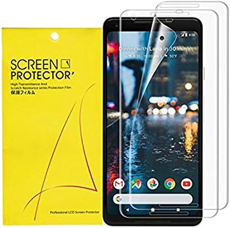 for Google Pixel2 XL Screen Protector [2-Pack], Timbay Full Screen Coverage Soft TPU Film HD Screen Protector Film for Google Pixel2 XL