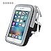 Sport Armbands, Bomxy Waterproof Outdoor Adjustable Cell Phone Bag Key Holder for iPhone 7 Plus 6plus 6s Plus,Samsung Galaxy Note 5 4 3 Note Edge S5 S6 S7 Edge Plus (Black)