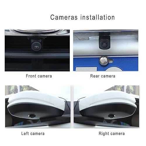 Super Hd 1080P Car 360 Degree Bird View Surround System DVR Record
