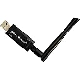 Panda Wireless PAU0E AC1200 Wireless AC USB Adapter - w/High Gain Antenna - Win 7/8/10/11, Zorin, Mint, Ubuntu, MX Linux, Manjaro, Fedora, Kali Linux, openSUSE, Rocky and Raspbian