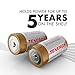 Tenergy 1.5V D Alkaline LR20 Battery, High Performance D Non-Rechargeable Batteries for Clocks, Remotes, Toys & Electronic Devices, Replacement D Cell Batteries, 12 Pack