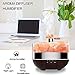 Signstek 400ML Ultrasonic Diffuser Aromatherapy Voice Control with Alexa and Google Assistant 7 Color Salt Lamp Essential Oil Diffuser Auto Shut Off Sleeping Lamp for Office, Home, Bedroom