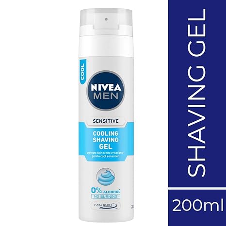 NIVEA MEN Sensitive Cooling Shaving Gel 200ml