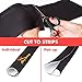 Homey Marketing Cable Management Sleeve Set,1 Adjustable 31
