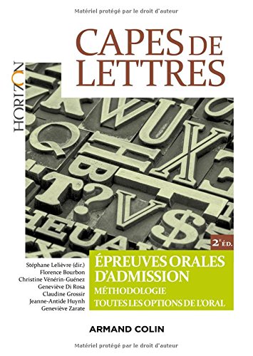 CAPES de lettres
