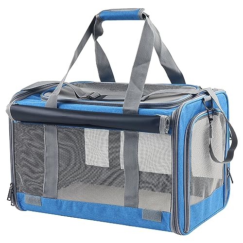Adkyop Large Pet Carrier Blue