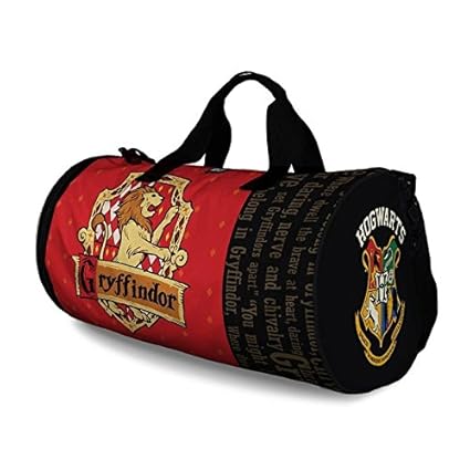 The Souled Store Polyester HP Gryffindor Sigil 20 L Gym Sports Duffel Bag for Men and Women (Multicolour)