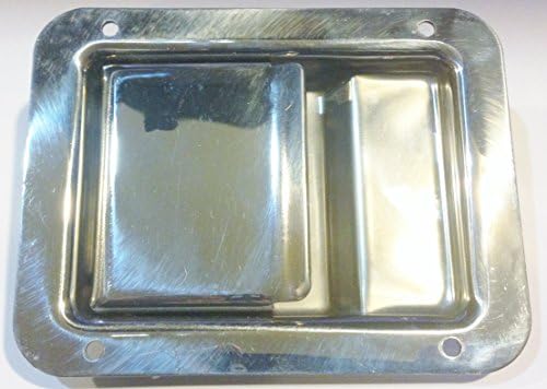 Alstom DTR0009405568-A Flush Mount Paddle Latch Kit, Chrome Finish