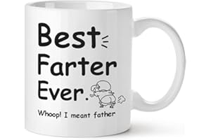 Yamgqus Gifts for Dad, Funny Fathers Day Gift Coffee Mugs for Dad, Awesome Dad Gifts, 12oz Novel Coffee Tea Mugs with Hilarious Pattern for Dad for Birthday Father's Day