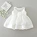 Coozy Baby Girl Dress Christening Baptism Gowns Flower Girl Special Occasion Dress (3M(0-6Months), Ivory)