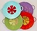 Zoie + Chloe Silicone Spill Stopper Pot Pan Lid & Splatter Guard