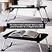 Lap Desk for Bed by Night N Dawn – [2019 New] Laptop Table Black Work Table for Office – Wood & Metal Modern Table – 100 x 60 x 73.2-cm Desktop for Home Officethumb 2