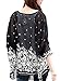 iNewbetter Womens Floral Batwing Sleeve Chiffon Beach Loose Blouse Tunic Tops (Pattern 23) one size