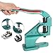 Jaketen Heavy Duty Hand Press Grommet Machine 3 Die (#0#2#4) with 900 Grommets Eyelet Tool Hole Punch Tool Kit