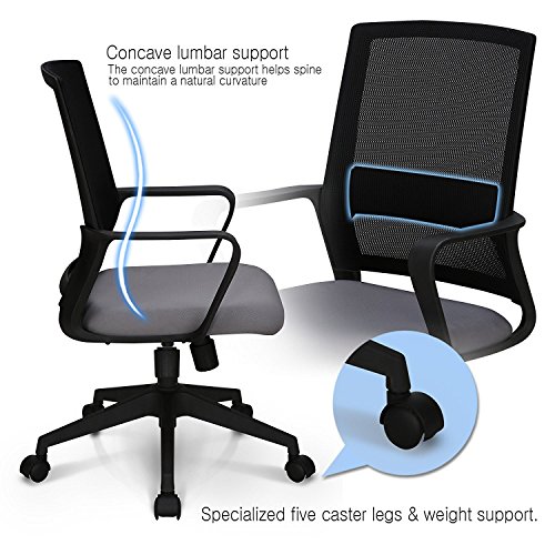 image for Office Chair Conference Room Chair Desk Task Computer Mesh Home Chair 