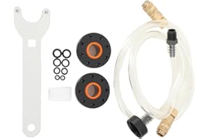 HOTSTORE Replacement Front Mount Hydraulic Steering Cylinder Seal Kit & Bleed Kit HS5157 for Seastar, Replace HC5340, HC5341, HC5342, HC5343, HC5344, HC5345, HC5346, HC5347, HC5348, HC5358