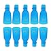 ReNext 10 Pcs Plastic Acrylic Nail Art Soak Off Cap Clip UV Gel Polish Remover Wrap Tool (Blue)