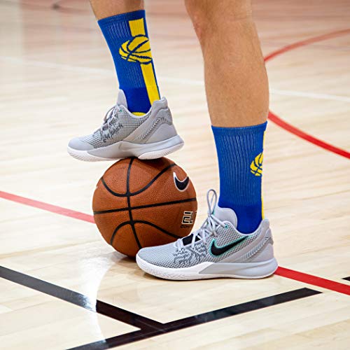 image for ChalkTalkSPORTS Athletic Half Cushioned Crew Socks | Mid Calf | Basket