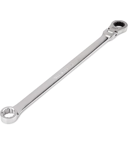 GearWrench 86118 Steckschlüssel – 18 Mm Universal-Spline Ratschenschlüssel Mit Flex-Kopf
