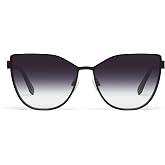 QUAY - Women's Sunglasses, Oversized Cat Eye Shades, UV Protected Lenses