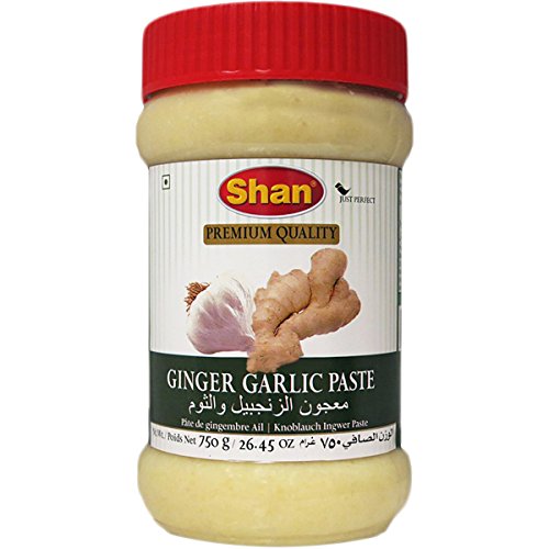 Shan-Ginger Garlic Paste-750 g, Premium Quality (Plastic Coverage)