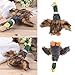 Tinksky Dog Squeaky Toy Duck Squeaky Dog Toys for Small Dogs Plush Dog Toys (Brown)