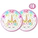 Premium Unicorn Party Plates Set, 64 pcs 7