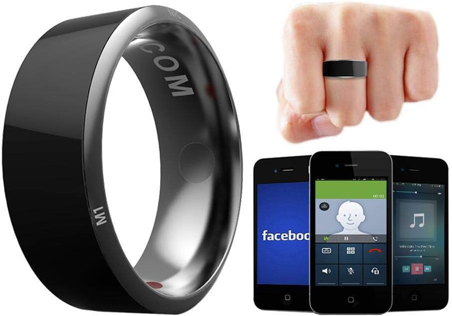 Smart NFC Ring, Waterproof And Dustproof Smart Ring, Wearable Titanium Steel Smart Ring Bus Card for Android Devices