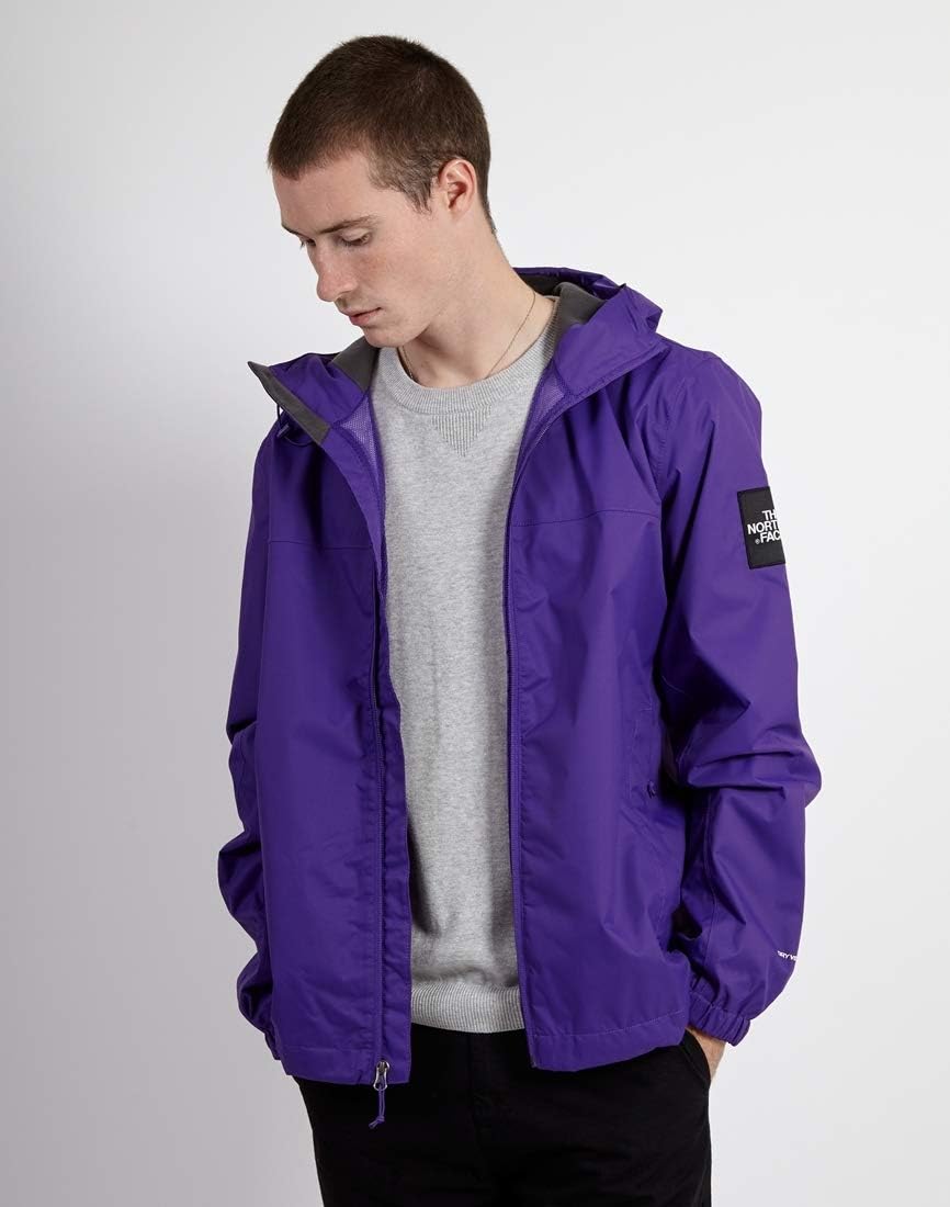 north face mountain q jacket purple