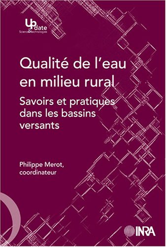 Qualité de l'eau en milieu rural