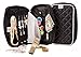 Travel Jewelry Organizer Case, Easy Pack Accessories Large Quilted - Soft. Dicountinued Special Price