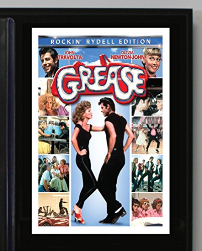 2 GREASE+REPRODUCTION+SIGNED+CINEMA+DISPLAY