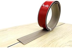 Self Adhesive Flat Floor Transition Strip, PVC Laminate Floor Strip Carpet Transition Strip Floor Threshold Divider Strips, F