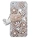 Minisdesign® Grandeur Series iPhone 5 3d Bling Luxury Crystal Rhinestone Coco Bag Design Diamond Case, Cover for the New Apple iPhone 5 (Package includes: 1 X Screen Protector and Extra Rhinestones)