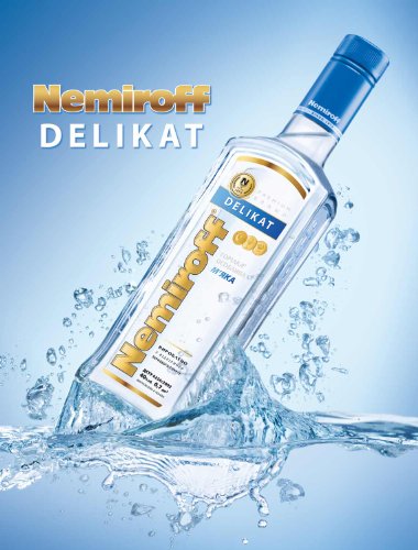 Wodka aus der Ukraine "Nemiroff" Delikat Premium 0,7L – Bild 4