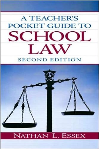 Teacher's Pocket Guide to School Law (text only) 2nd(Second) edition by N. L. Essex, by Nathan L. Essex
