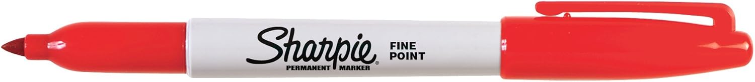 Sharpie Fine Permanent Marker - Assorted Standard Colours (Pack of 4), 1 count (Pack of 4) - Image 5