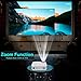 Projector, WiMiUS P21 5800 Lumens Video Projector Native 1080P LED Projector Support 4K Zoom 300″ Display 100,000H Lamp Compatible with Fire TV Stick Laptop Phone Xbox PS4 Power Point Presentationthumb 3