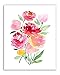 Tangible Prints The Floral Watercolor Pastel Flower Art — Set of Three 8x10 Photos