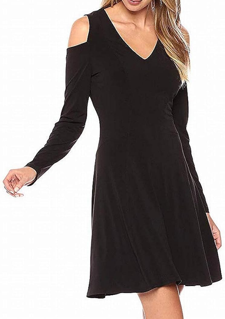 womens cold shoulder dresses