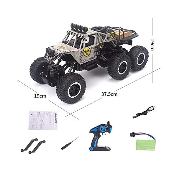 Ssydj RC Autos Off-Road-Felsen Fahrzeug Climber LKW 2.4Ghz 4WD High Speed ​​01.10 Off-Road LKW Mit Rock Crawler Monster… – Bild 7