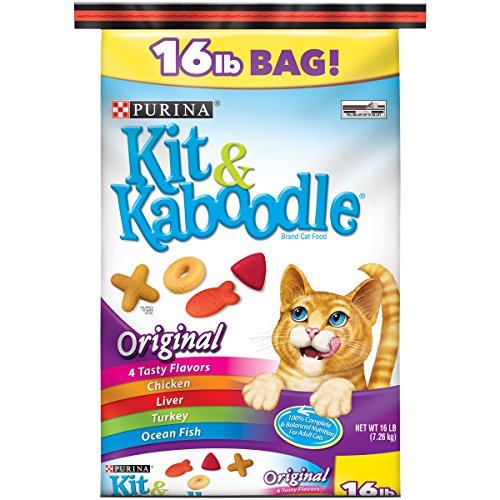 Best Dry Cat Food Kit & Kaboodle Original (16 lb) Purina Treats