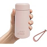 COBATANG Mini Water Bottle 9oz/270ml, Small Insulated Water Bottle for Hot&Cold Drinks, Stainless Steel Vacuum Cup with Carry Handle, Matte Insulated Sport Tumbler Leak Proof for School Travel Outdoor