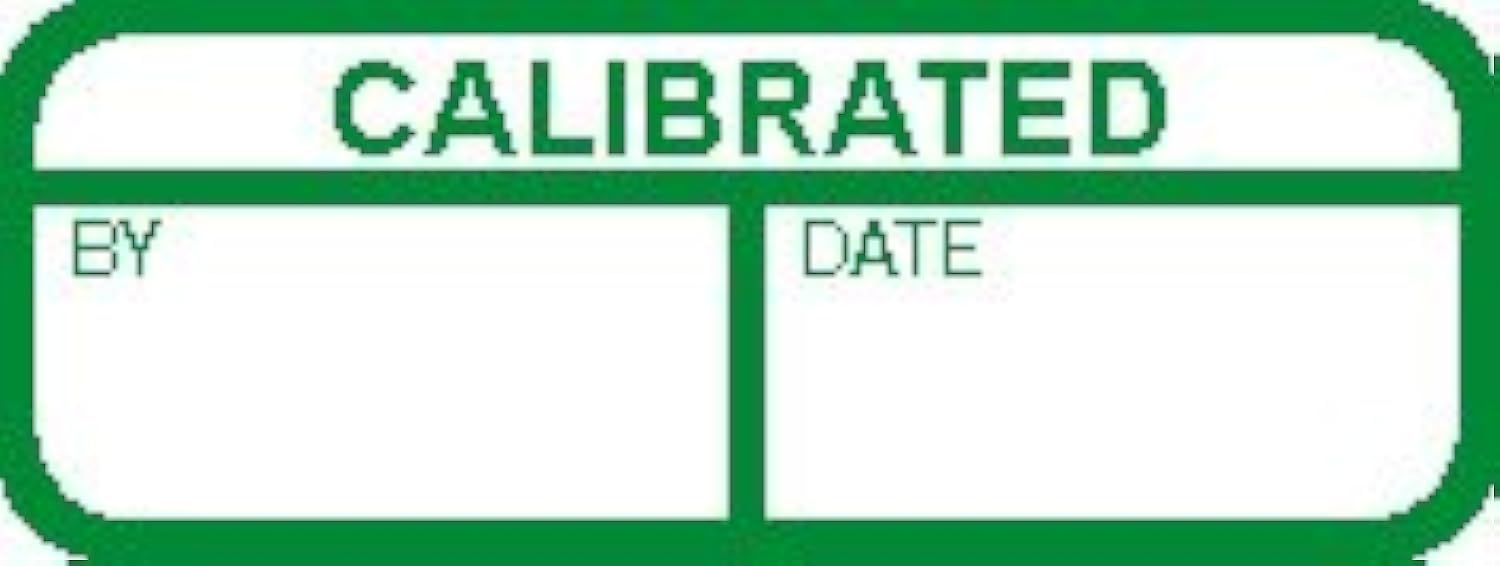 Calibrated - Mark and Seal Write On 40mm x 15mm Labels - Price per Pack of 120 Labels (P/NO. 7820424)