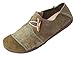 Mordenmiss Women's New Flat Round Toe Shoes Green US 7.5