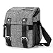Amzbag Camera Bag DSLR Camera Messenger Bag Case with Shoulder Strap Carrying Shoulder Bag for Four Third, Hybrid, and High Zoom, Mirrorless Camera and Instax Instant Camera (Grey)