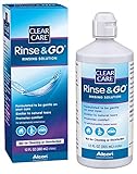 Clear Care Rinse & Go Rinsing Solution, 12 Ounce