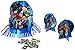 Amscan 281585 Justice League™ Table Decorating Kit, 1 pack (23 pcs), Party Favor
